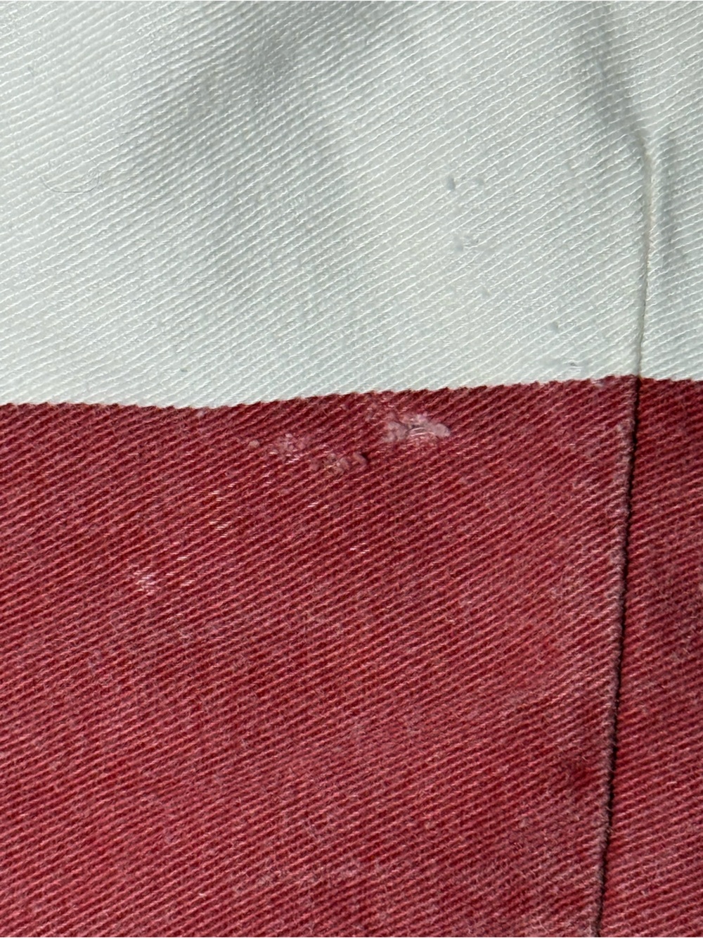 Quiz Jeans Vintage Americana US Flag Tie Front Crop Top Size M 100% Cotton - Picture 6 of 6